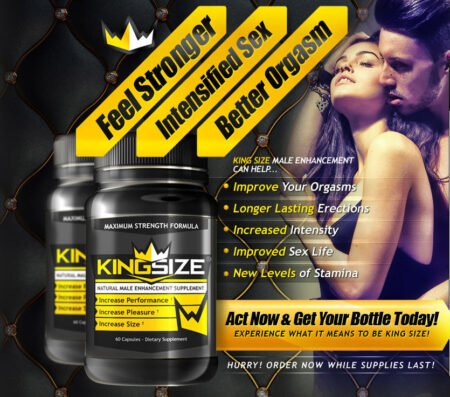 King Size Male Enhancement 60 capsules In Dubai,UAE
