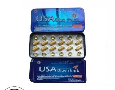 USA Blue Shark Timing Capsules